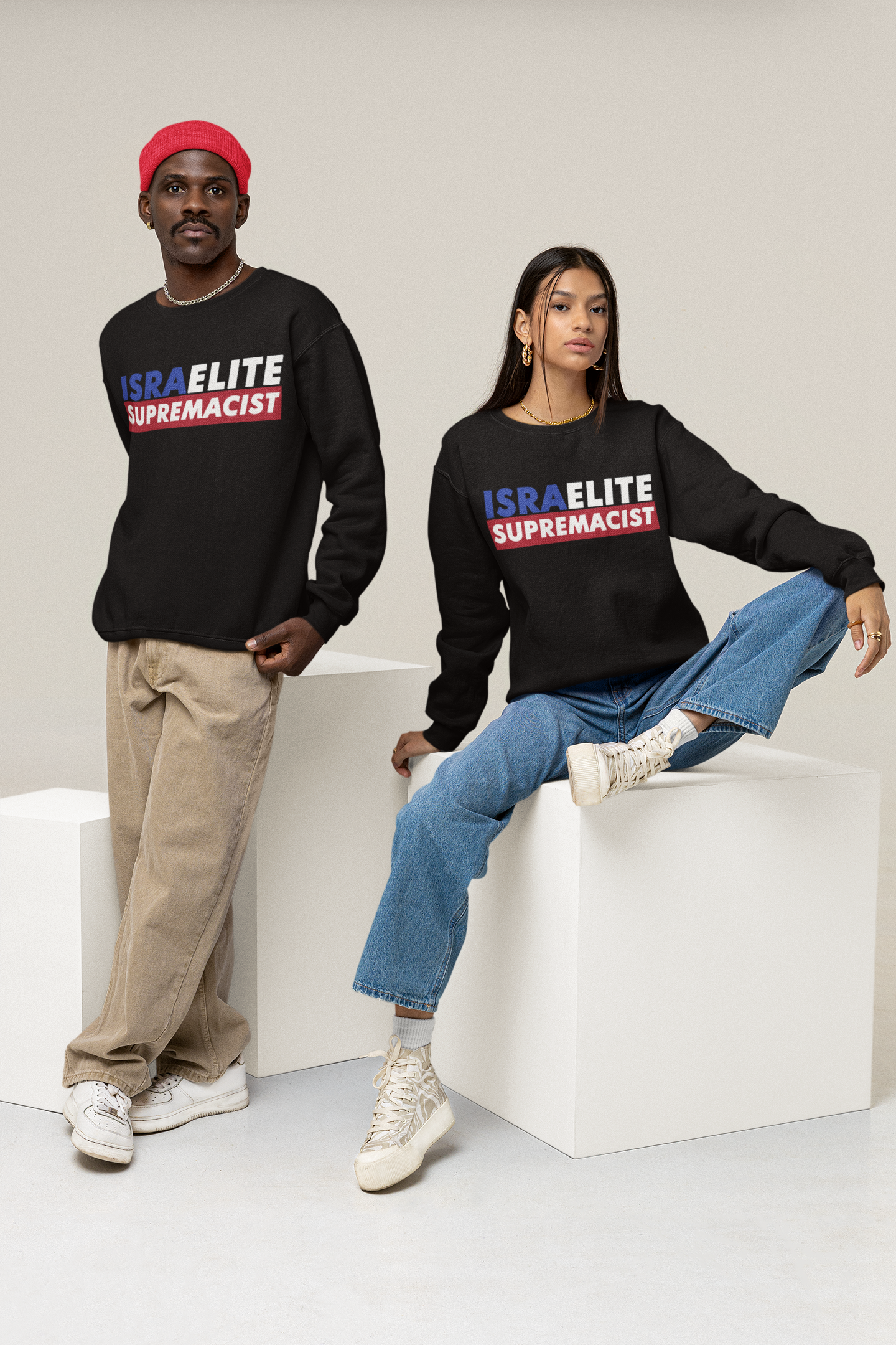 IsraELITE SUPREMACIST PREMIUM CREW