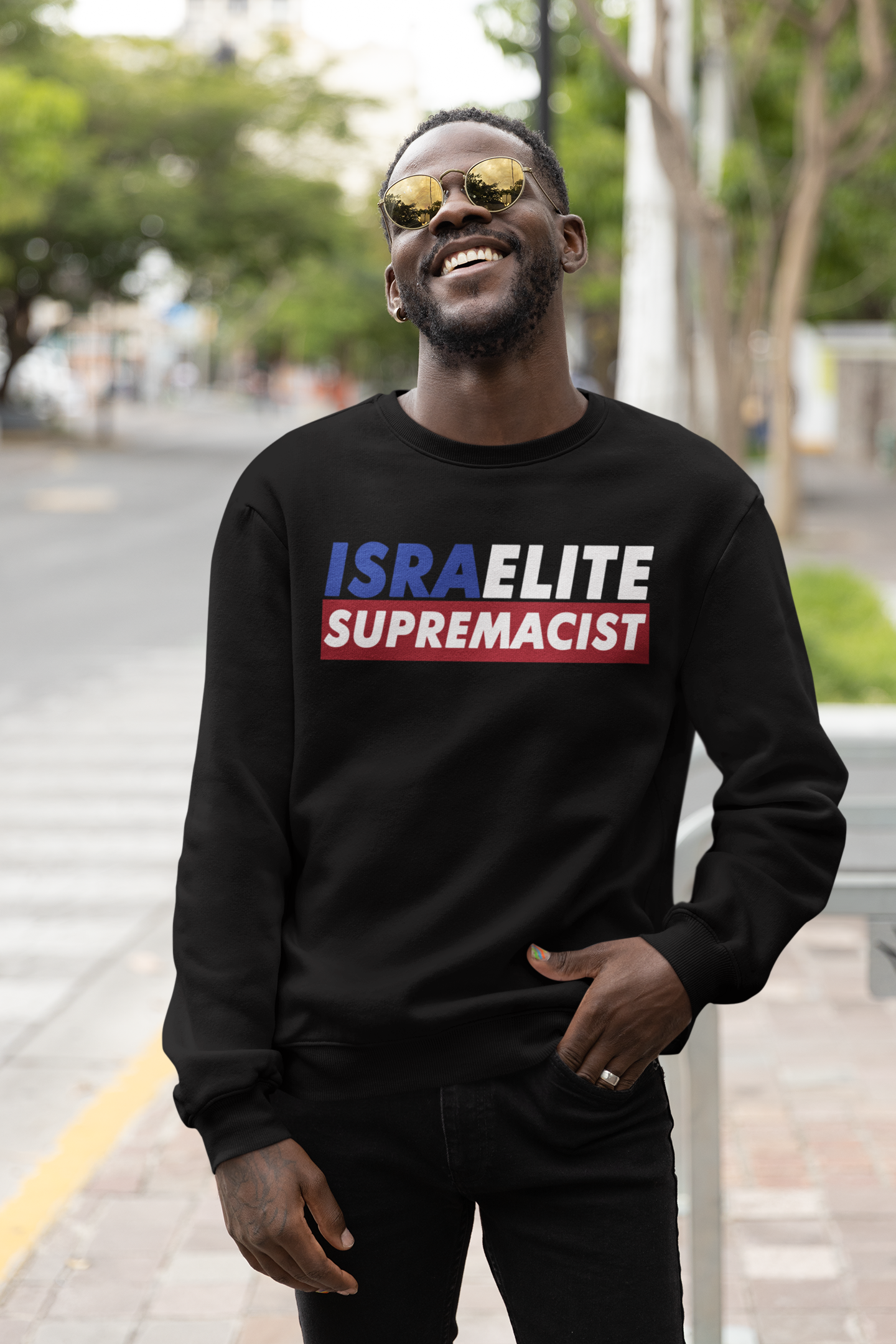 IsraELITE SUPREMACIST PREMIUM CREW